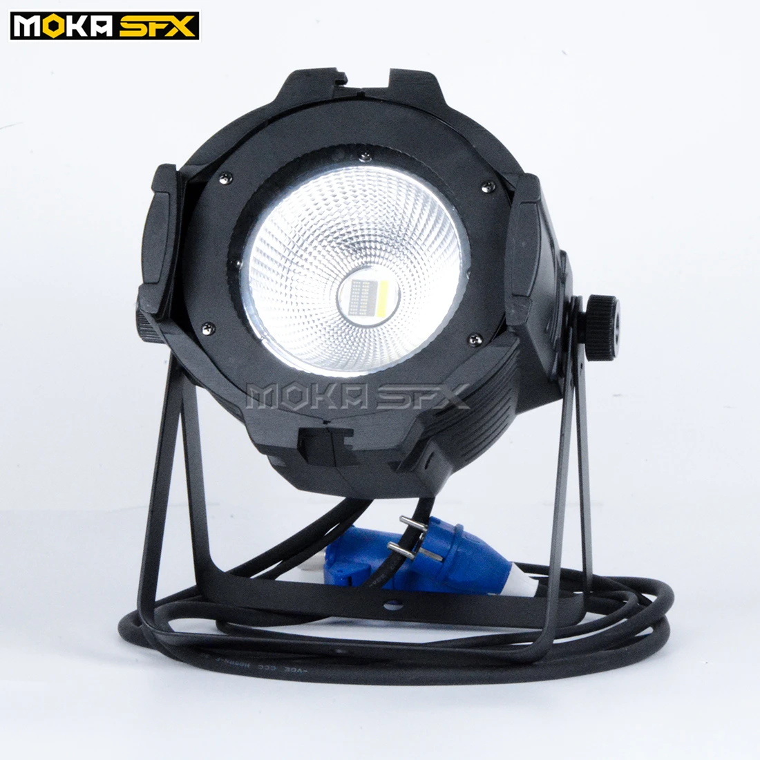 200w Best Price Amber&White Led Cob par light 4 in 1 Led Stage Parcan Light With Barndoors For Theater,Studio,Photostudio,Party