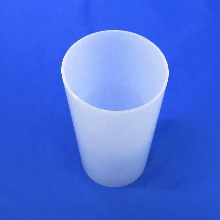 Milky white/Opaline plastic tube/tubing/pipe