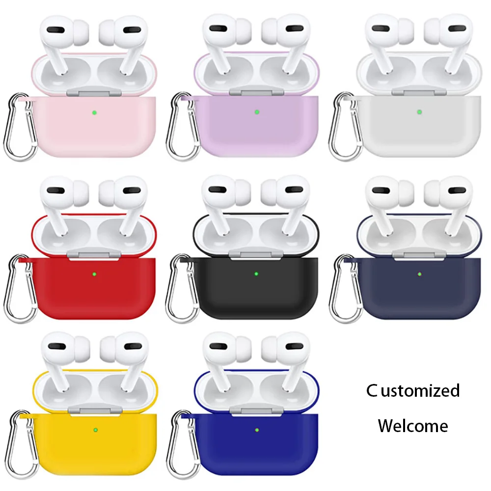 Лидер продаж на Amazon силиконовый чехол для Airpods защитный