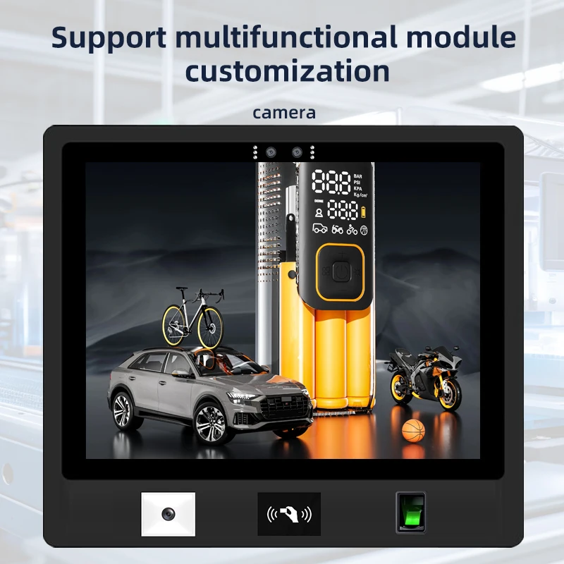 23.6-inch indoor electronic signboard, industrial touch display, industrial control query all-in-one machine