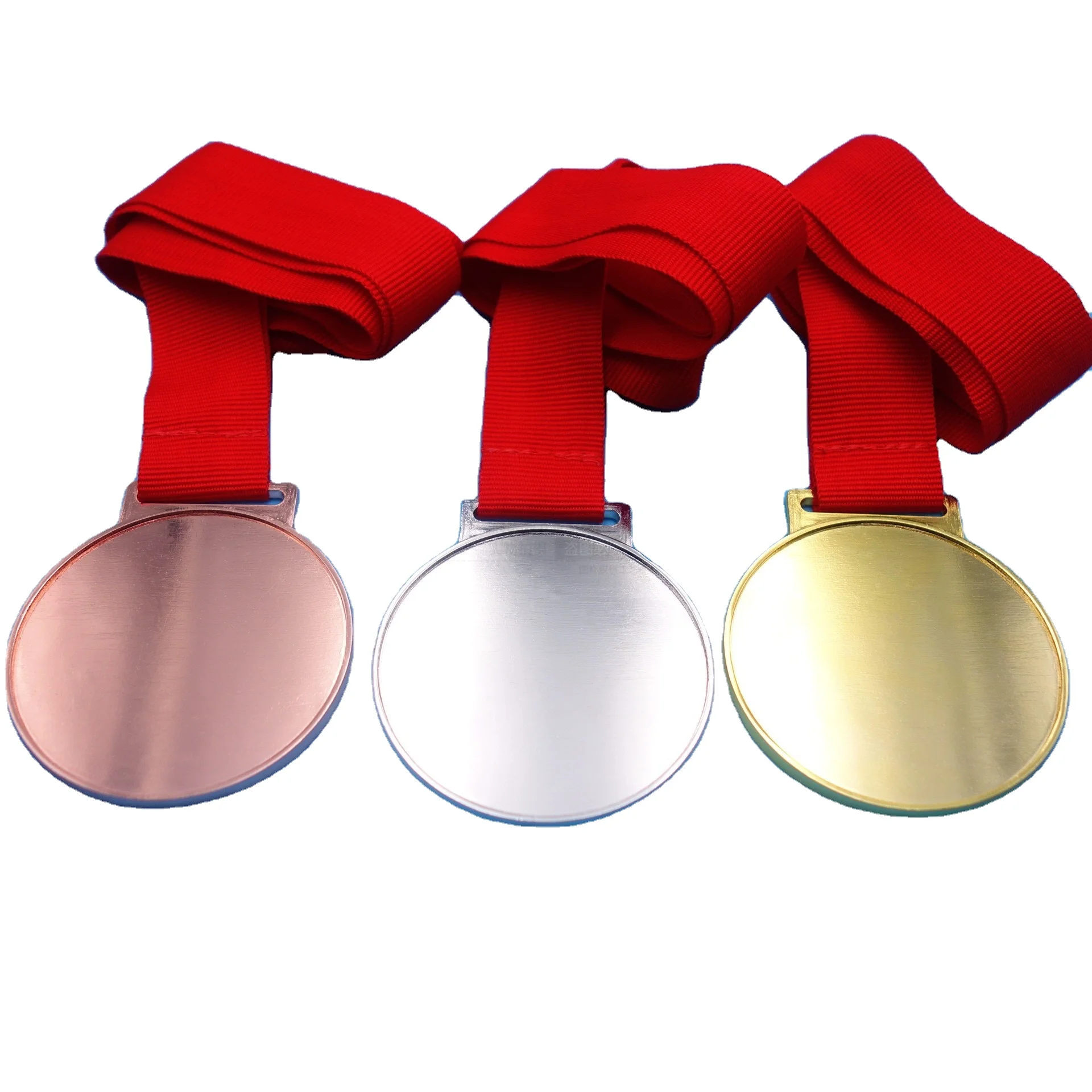 Cheap Custom Sport Weight Lifting Award Metal Weightlifting Game Medal Gold silver copper plain insert medal