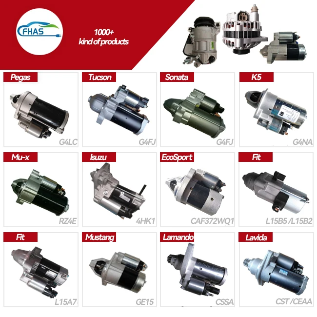 Новый 12 В электродвигатель стартер для Kia Toyota Isuzu Nissan Ford Hyundai Honda Cummins Chevrolet VW-совместимый с различными брендами