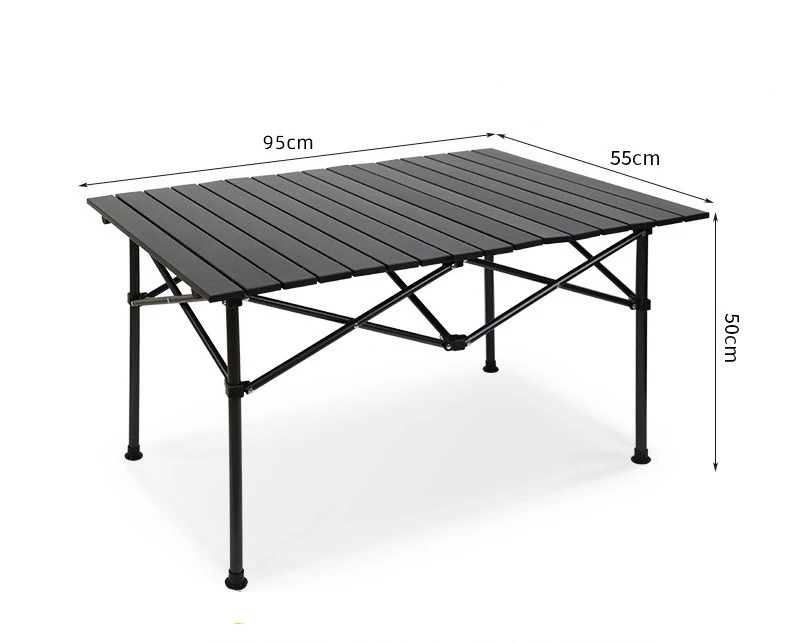 Custom In-stock Folding Outdoor Table Picnic Table Portable Aluminium Camping Table