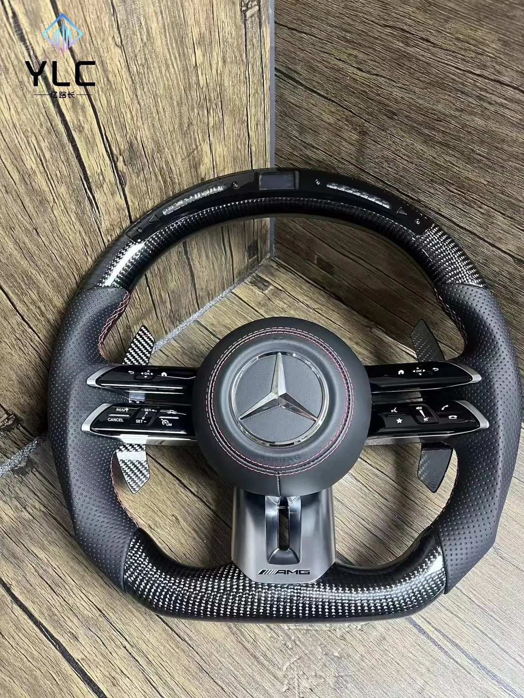Рулевое колесо из углеродного волокна для Mercedes Benz AMG C63 E63 W213 C43 A45 G63 G500 S63 GLA45 GLS63 G65 GT63