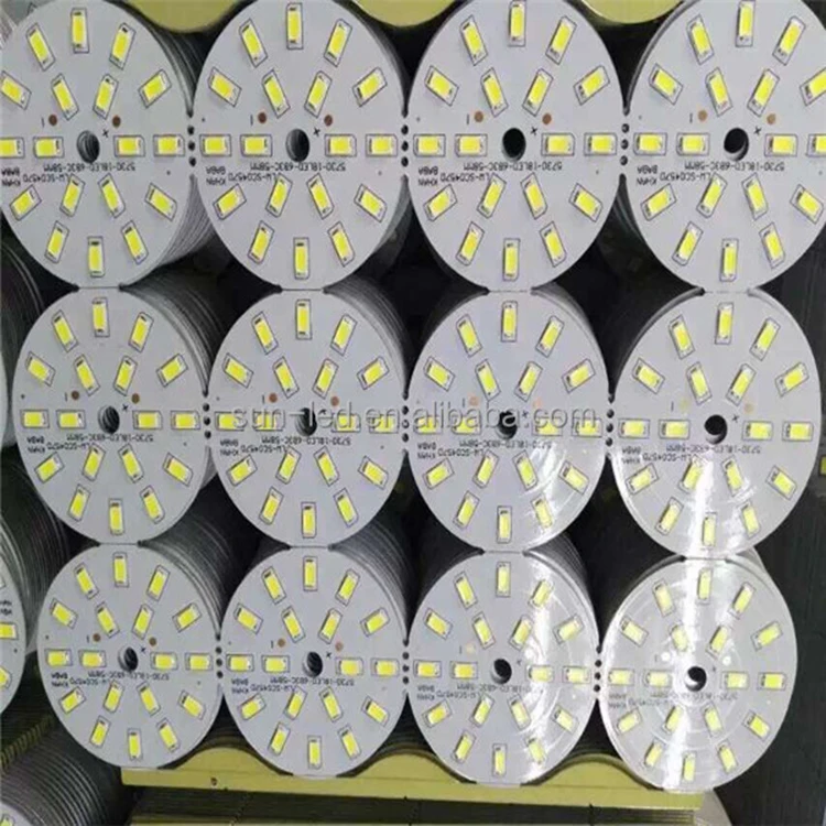 Высококачественная круглая алюминиевая Светодиодная лампа pcb smd светодиодная печатная плата используется для лампы