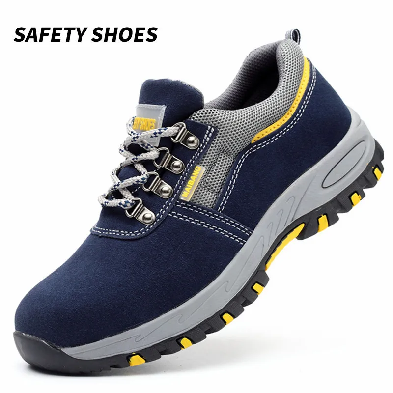 Лидер продаж 2021 дешевая противоскользящая износостойкая Промышленная защитная обувь из натуральной кожи со стальным носком с Ce S3