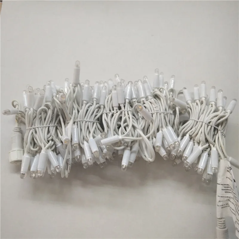 European Standard 230V Outdoor High Pressure Glue Filled Lamp IP65 Rubber Wire 192 Lamp Ice Strip Holiday Decorative Lamp