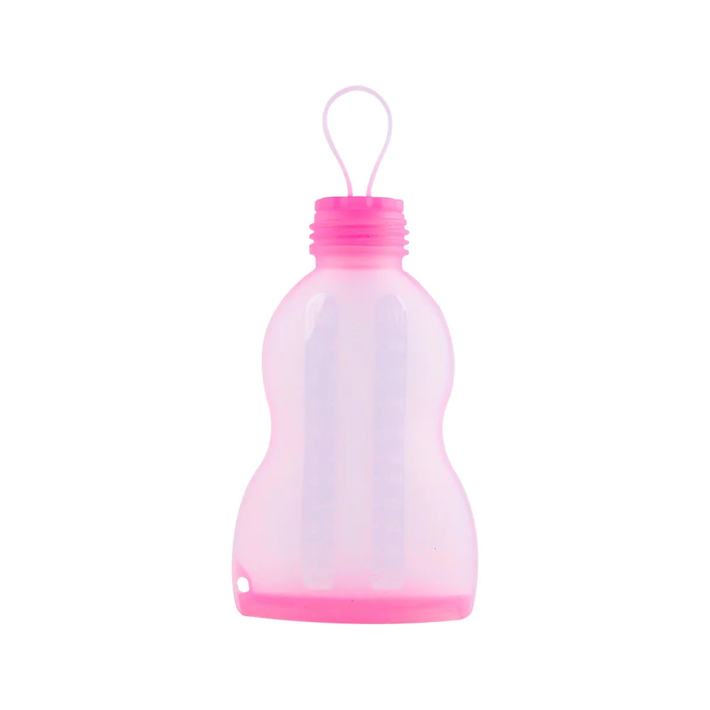 New portable heated frozen silicone breast milk storage bag