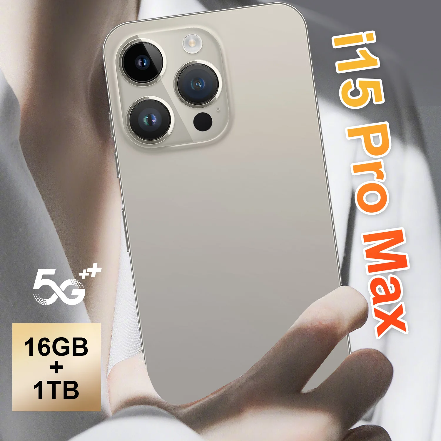 15 Pro Max 7 3 дюймов Android 16 ГБ + 1 ТБ мобильный телефон 14 смартфон разблокированный для I15