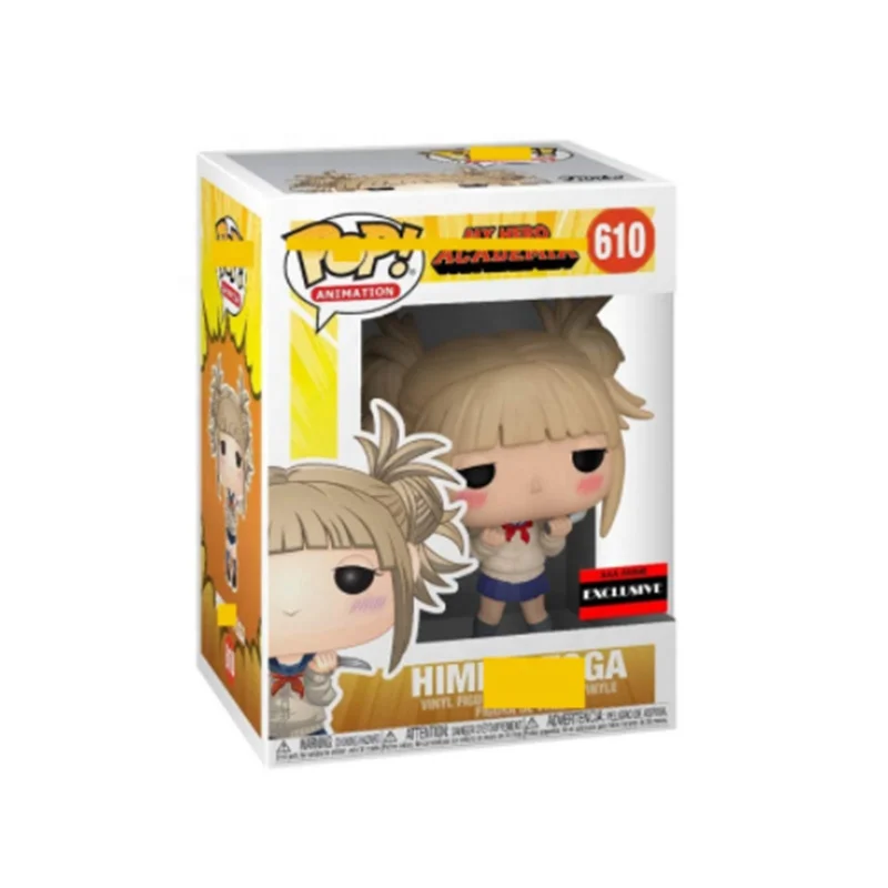 Экшн-фигурка FUNKO POP из мультфильма «Моя геройская Академия» Himiko Toga 610 # Фигурки игрушки с ножом Коллекционная модель