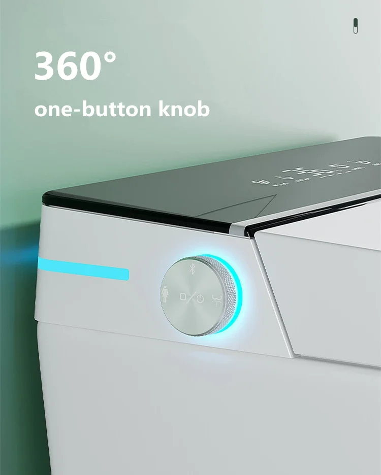 Top Sale Intelligent WC Save Space Small Size Sanitary Ware Water Closet Automatic Toilet Bowl Bathroom Ceramic Smart Toilet