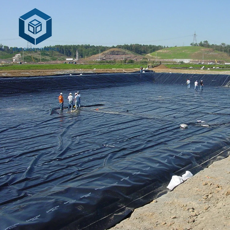 0.5mm Hdpe Geomembrane Epdm Rubber Hdpe Dam Liner Epdm Roll Dam Liner