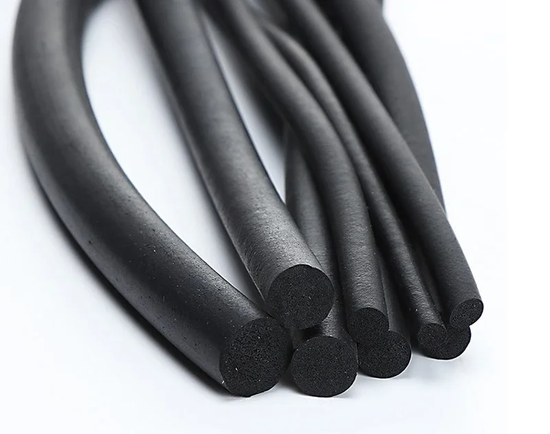 Various OEM Extruded Profiles Silicone Rubber Seal Strip for glass door window gaps