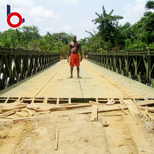  Лидер продаж прочная стальная конструкция bailey bridge собственная