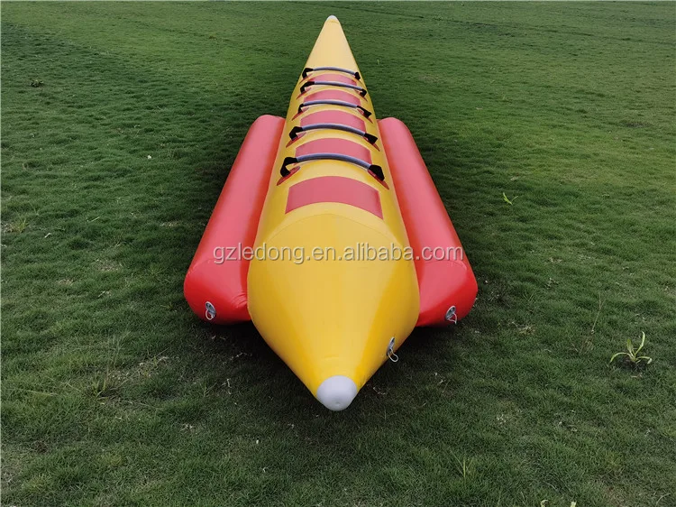 Toy Towable Banana Boat Hot Sale Inflatable Fly Fish Water Sport Game Rubber Boat