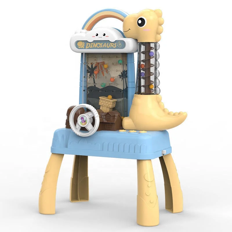 Обучающие интерактивные игрушки Samtoy динозавр машинка для ловли мяча с Электрическим Подъемом игры детей подарок