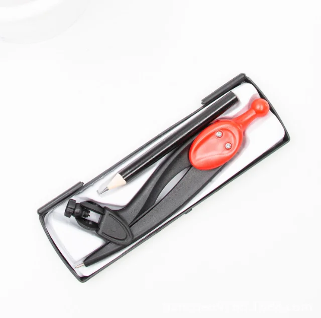 math set mathematical instruments compass  stationary set Geometry Box   for school  kids