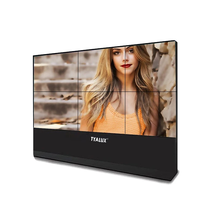 49 1 8 мм рамки экраны Вертикальный 4k сенсорный монитор контроллер 2x2 lcd tv настенный дисплей системы для