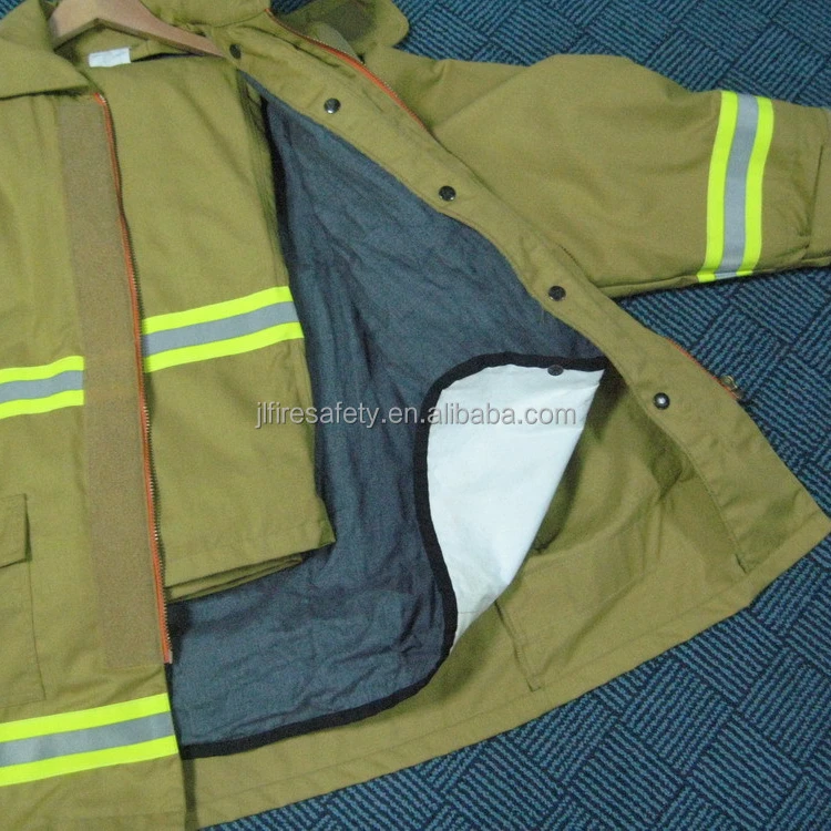 
Factory supplied and firefighting silver fireman proximity fire fighting suit with good price 