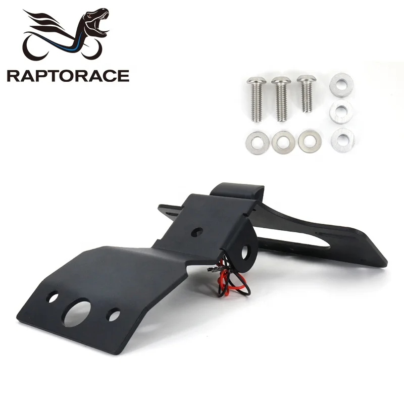 Raptorace fit for HONDA CRF300L Fender aftermarket aluminum number license plate holder fender eliminator tail tidy