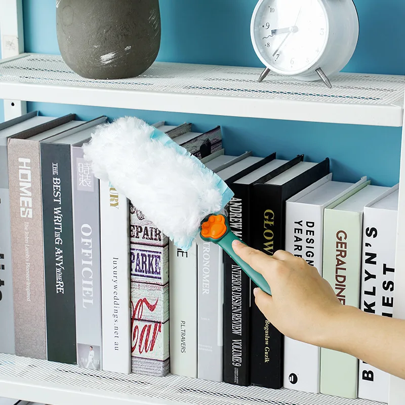 Disposable electrostatic duster household feather duster detachable cleaning brush dust cleaning dust cycling dust duster