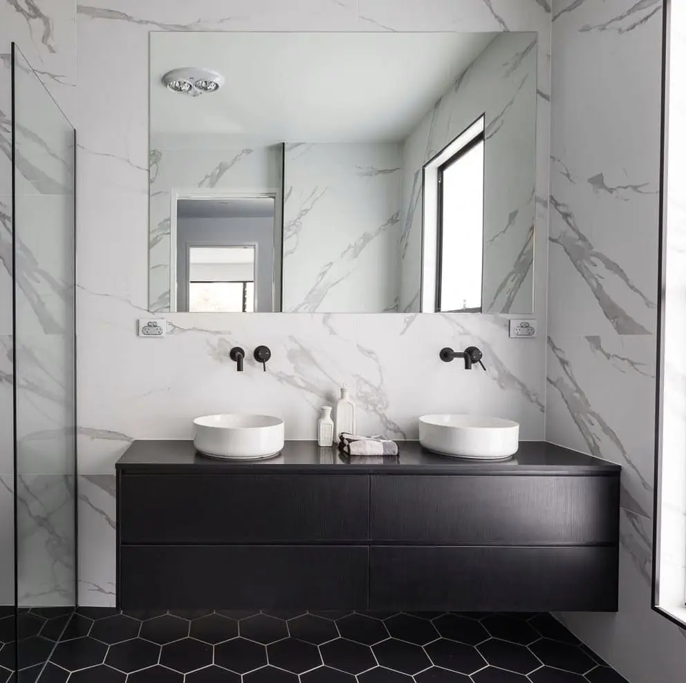 l shaped 12 inch deep pvc bathroom vanity cabinet