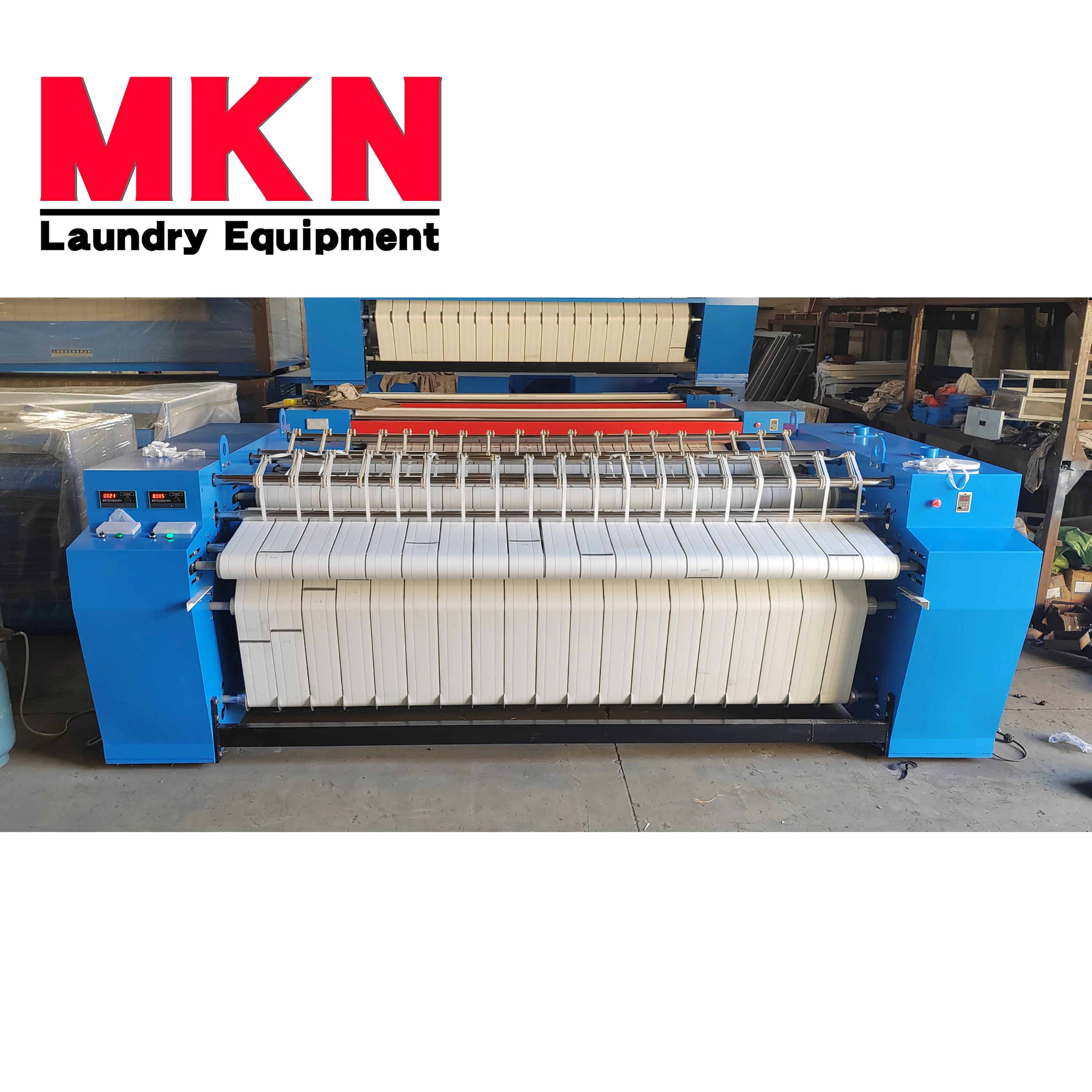 3000mm Industrial roller ironing machine Fully automatic single roller flat work ironing machine