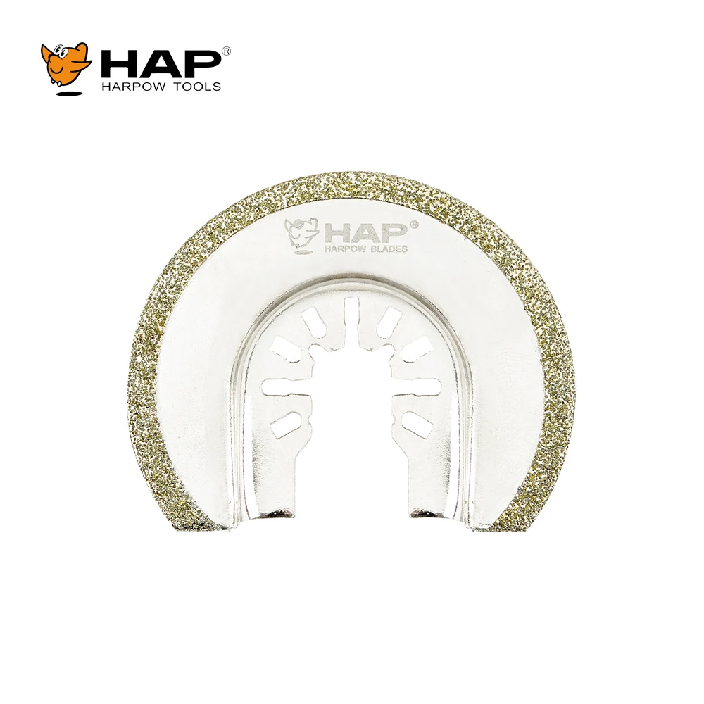 Harpow Circular Oscillating Multitool Blade Diamond Saw Blade for Cutting Marble Stone Concrete