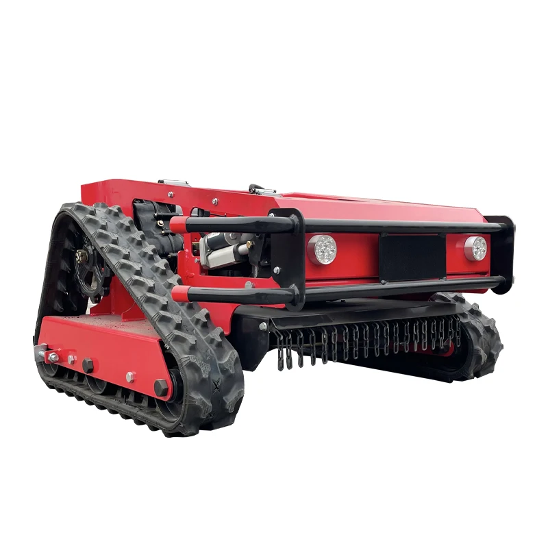 Self-Propelled Intelligent Remote Control Lawnmower Agricultural Gasoline Electric Crawler Grass Robotic Lawn Mower