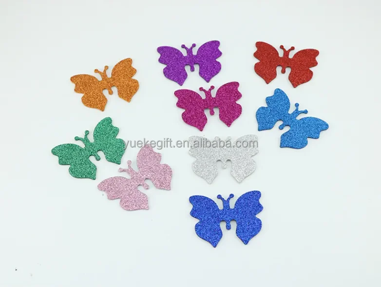Factory Supply Adhesive Glitter EVA Alphabet Stickers for Scrapbooking Cartoon Stickers Die Cut Stickers for Kids