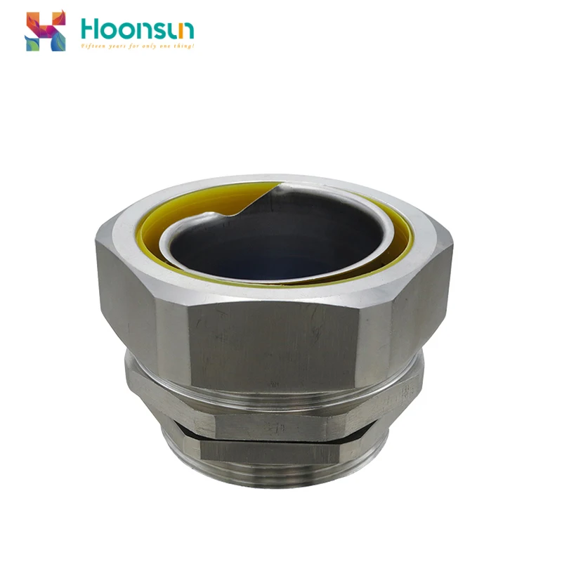 Waterproof Metal Flexible Conduit Fitting Cable Gland