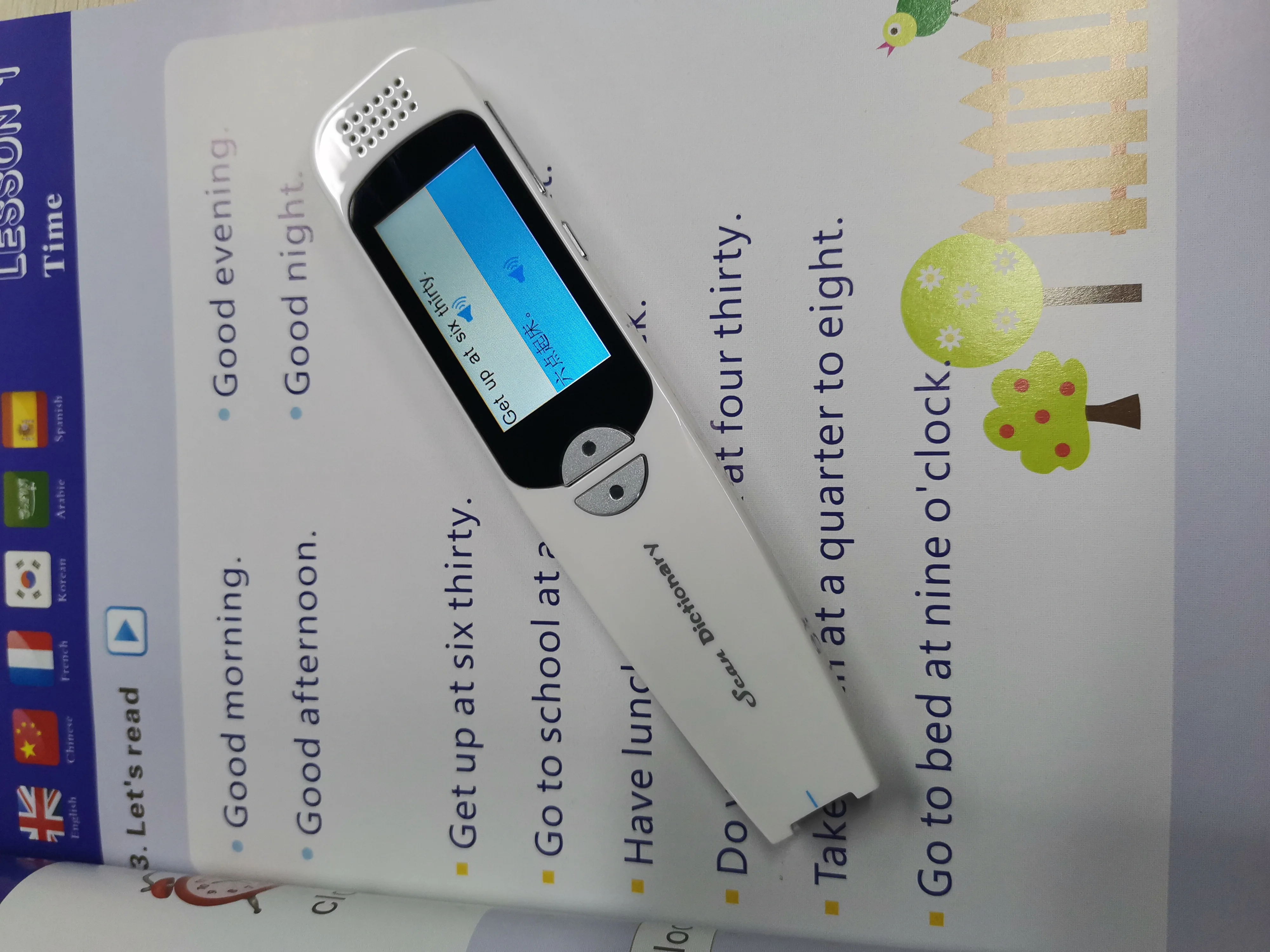 Pocket voice scantalker умный многоязычный переводчик scam сканера маркера ручка цифровой обучающий инструмент