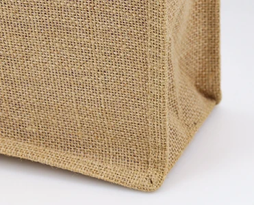Wholesale Plain Hessian Jute Burlap Bag Custom Logo Printed Large Natural Burlap Totes Eco Friendly Shopping Linen Gunny Bags