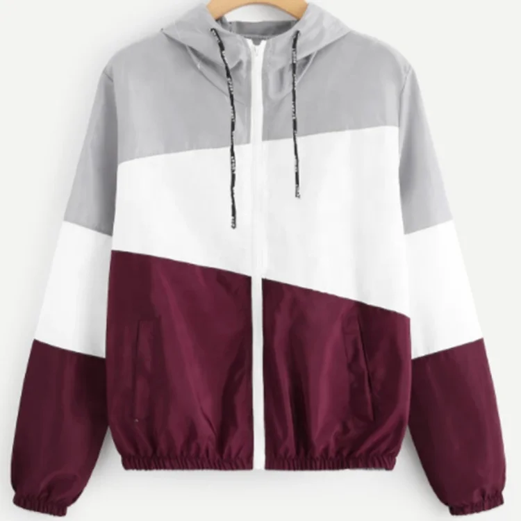 
Women Windbreaker 75 D Remember Fabric Polyester Joggers Long Sleeve Sport Windbreakers Jackets Windbreakers 