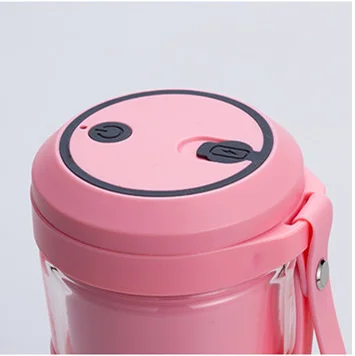 300ML Light Weight Fruit Blender Juicer No Need To Plug In And With 2400mAh Battery For Sport Travel Outdoor Use