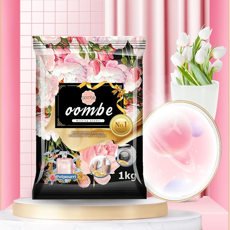 New arrive household wash powder deep cleaning lessive en poudre fragrance detergent powder