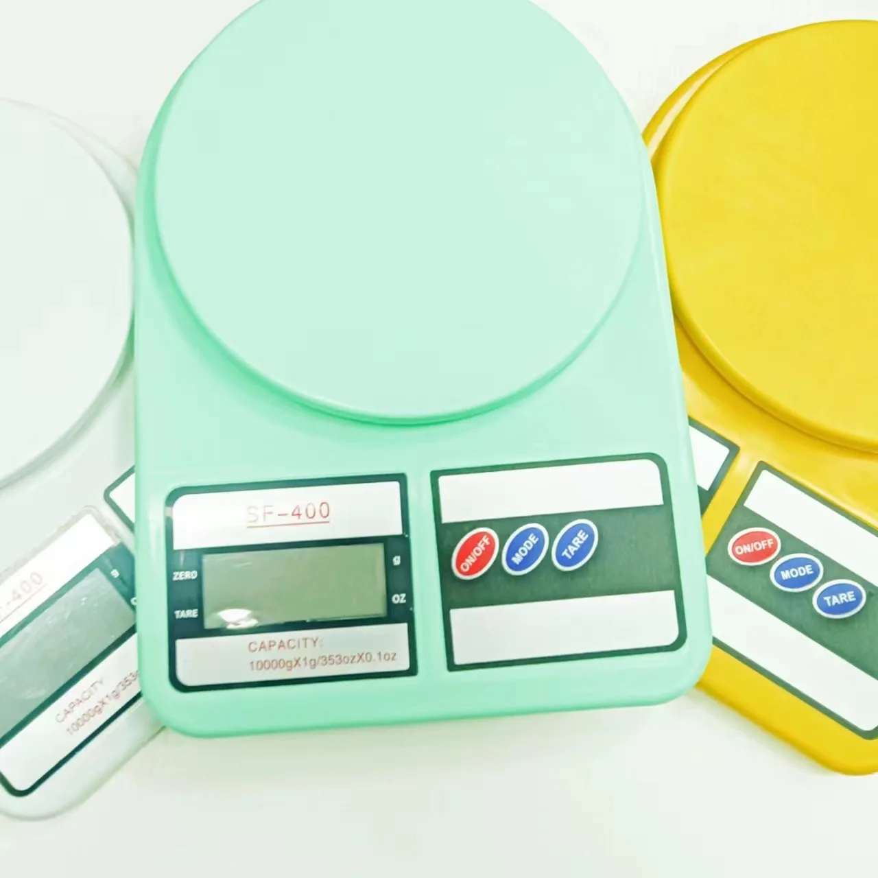 Factory direct cross-border color series SF400 kitchen baking table electronic scale can be customized in colors