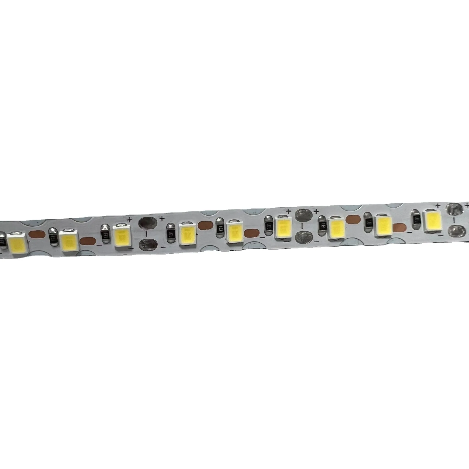 2835-240LED/M Low Voltage Bare Board Light Strip High Brightness Colourful Light 18/25 Copper-Clamping Wire Plate