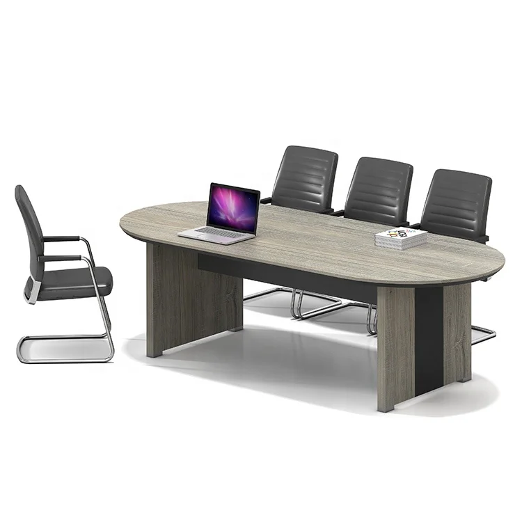 Заводской тренировочный стол круглый для встреч офисная мебель розетка маленькой Конференц-комнаты