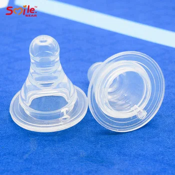 
Standard neck liquid silicone baby nipple Super soft real breast milk feeling nipple 