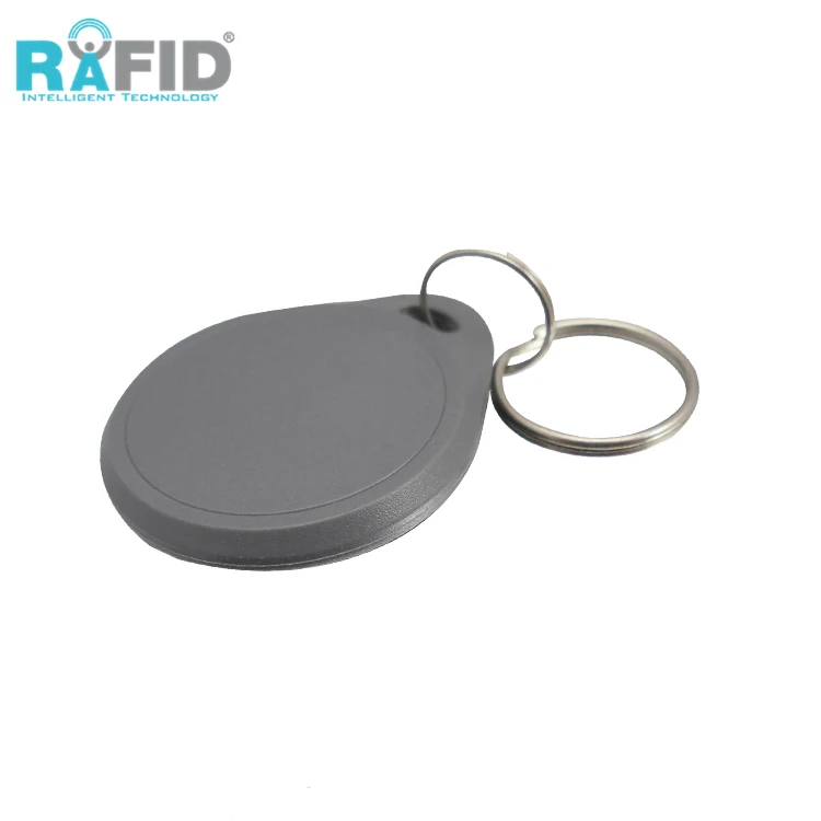 RAFID 125Khz/13.56mhz Proximity ID/IC Card Chip EM4200 RFID Tag Keyfob Access Control RFID Keychain