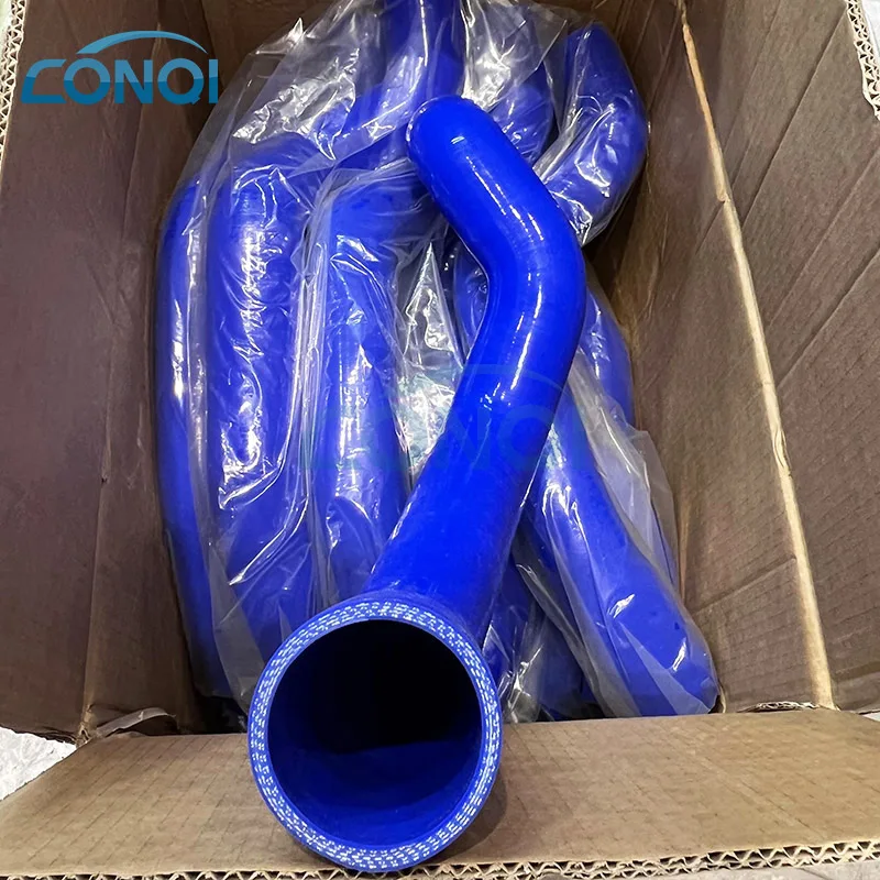 Горячая Распродажа, синий плетеный силиконовый шланг 95 мм, мягкие силиконовые гибкие шланги радиатора для Mini Cooper R60