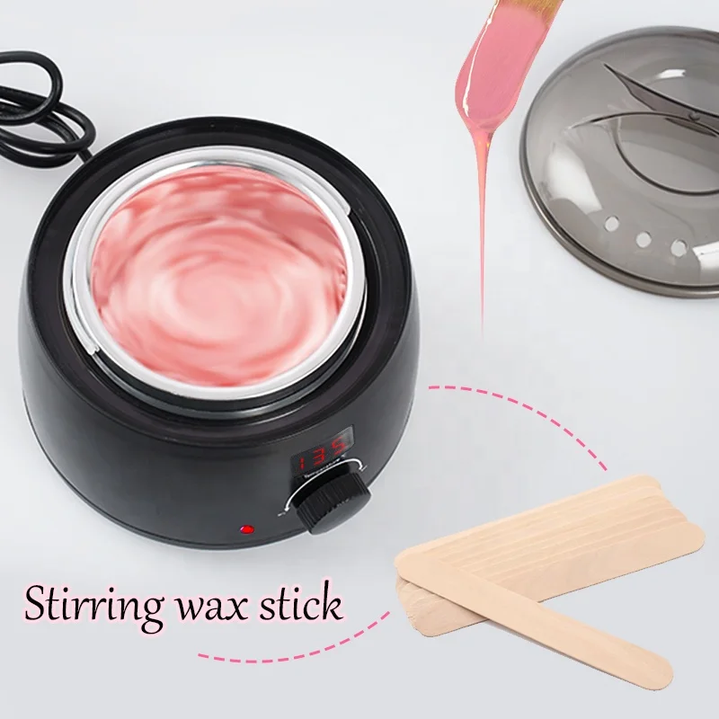 
Best selling hair removal paraffin melting machine mini waxing kit waxness warmer depilatory bees wax heater 