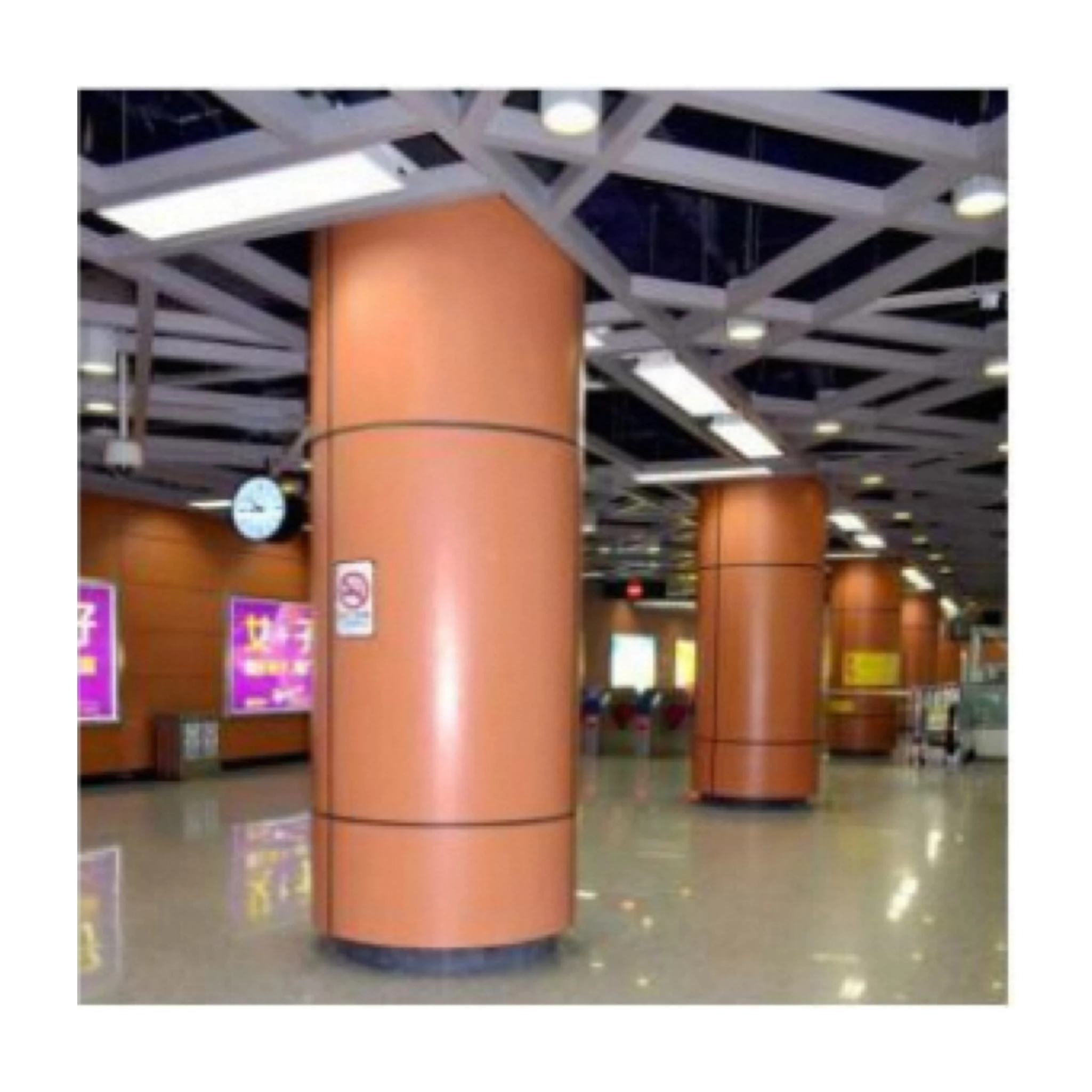 Aluminum Curtain Wall Decorative Perforated Facade Cladding Panels Interior Exterior Wall