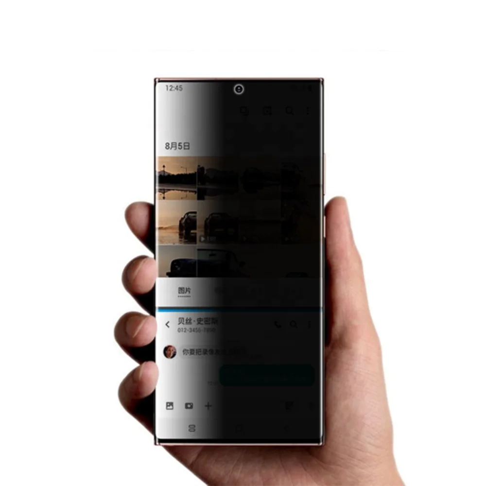 2021 Защитная пленка для экрана из ТПУ SAMSUNG S21 S20 S10 гибкая Гидрогелевая