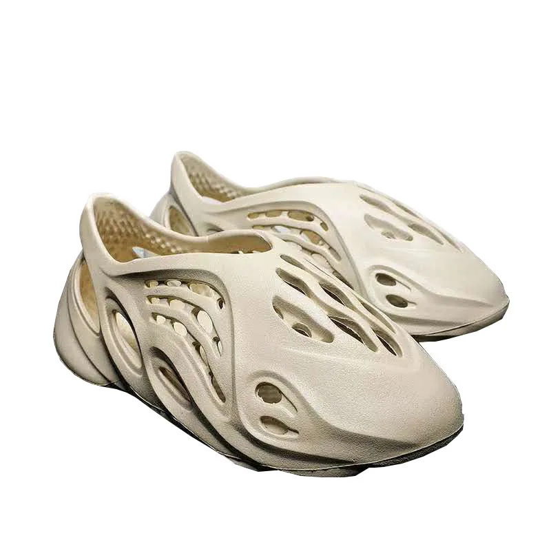 Yeezy/700; сандалии-сабо для бега с дырками; Ins; римская обувь EVA; Спортивные Тапочки