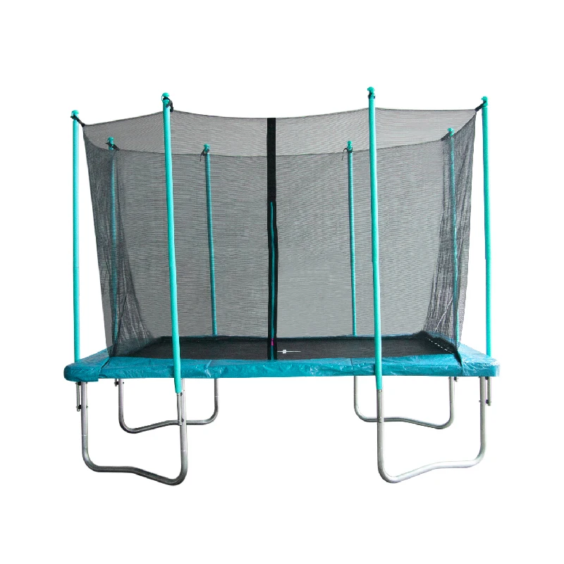 Large rectangle jumping bed square rectangular children Environmental friendly cama elastica trampoline with safety net