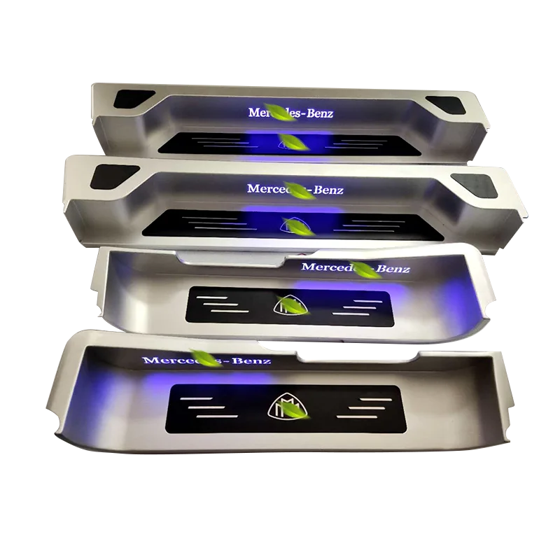 2023 заводской автомобиль, новый уникальный дизайн, аксессуары для автомобиля, украшение интерьера, приветственный педаль для Mercedes vio w447/v2