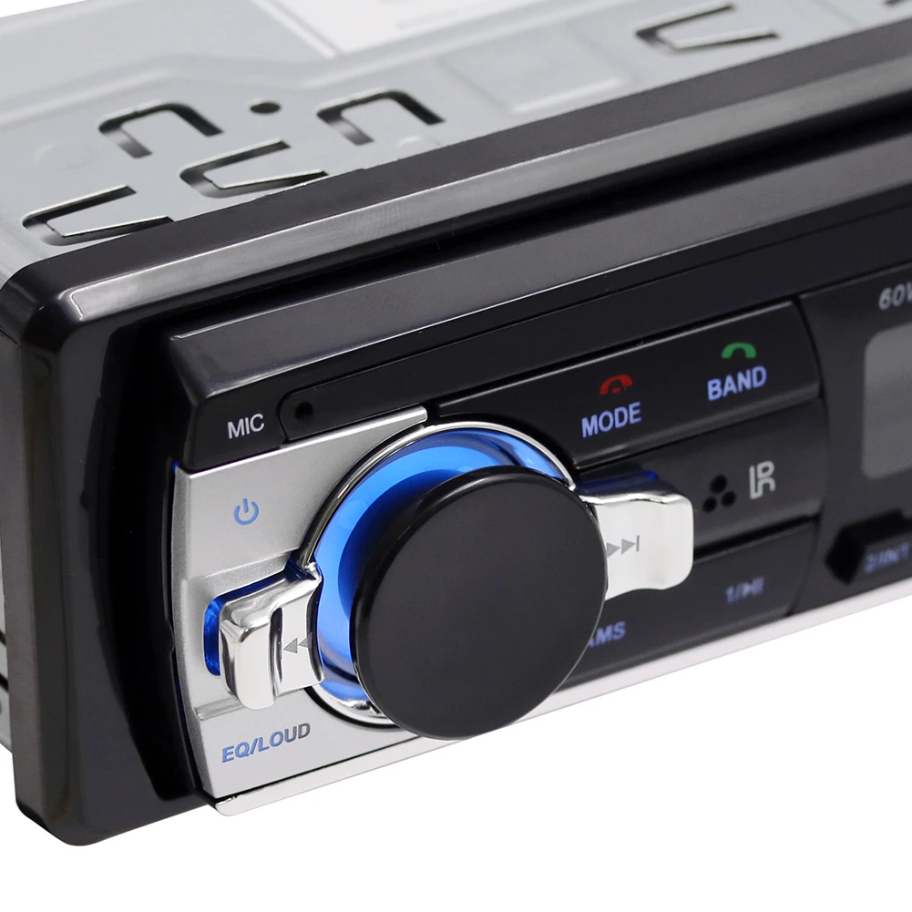 Car Radio Stereo Player Digital BT Car MP3 Player 60Wx4 FM Radio Stereo Audio Music USB/SD with In Dash AUX Input