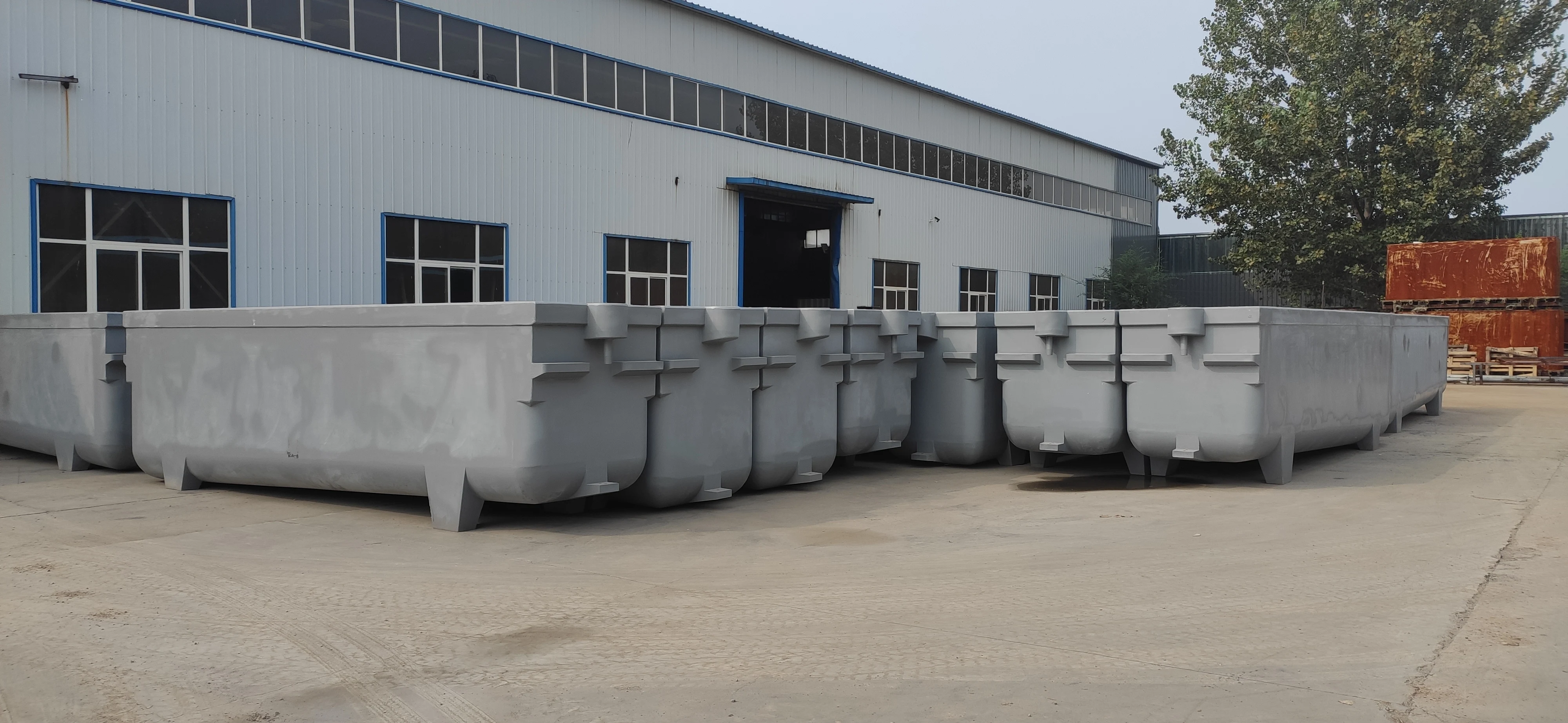 FRP Small Medium-Sized Electrolyzers Copper, Zinc, Nickel, Cobalt, Lead Gold Electrolytic Cell